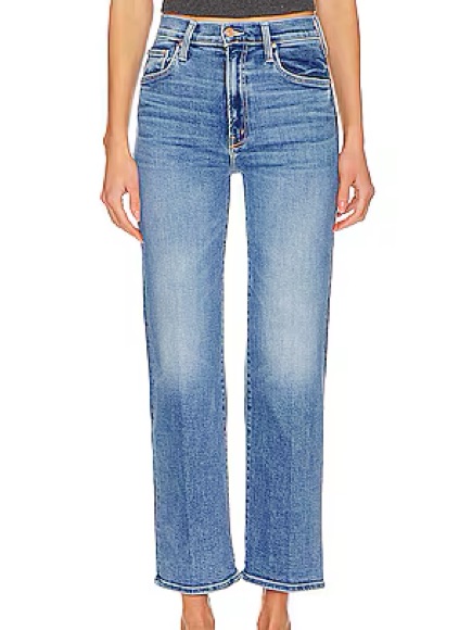 Mother The Rambler Zip Flood In Out Of The Blue Size 32